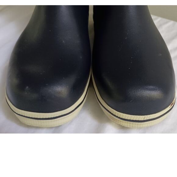 Gill Waterproof Sailing Deck Boots Men's EU 43 US 10 UK 9 Blue Rubber Slip On - Picture 4 of 11